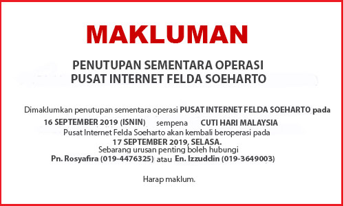 CUTI HARI MALAYSIA 2019