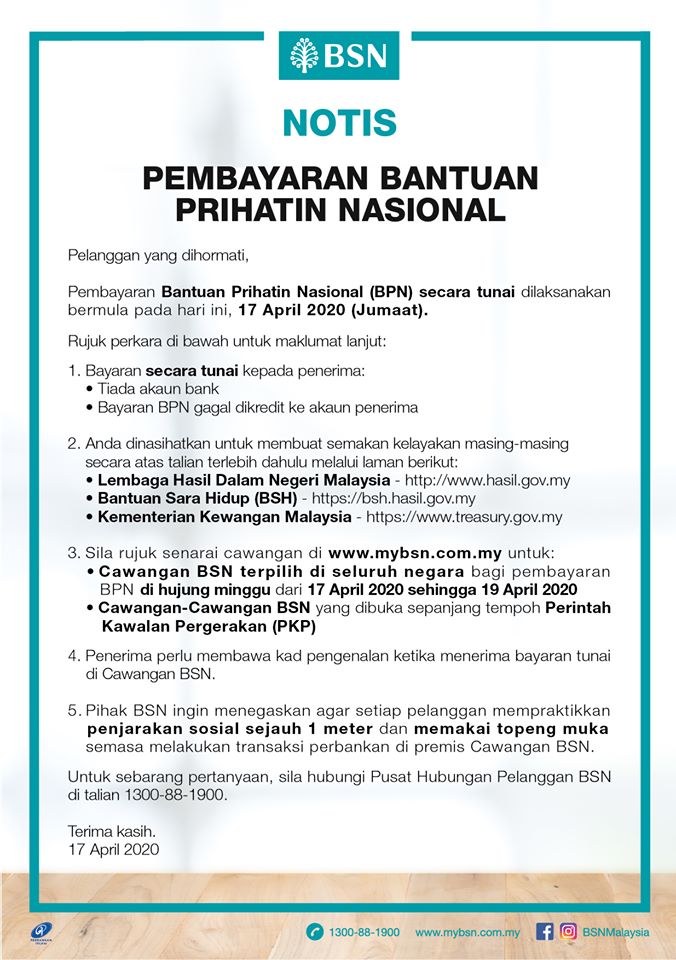 bsn tunai