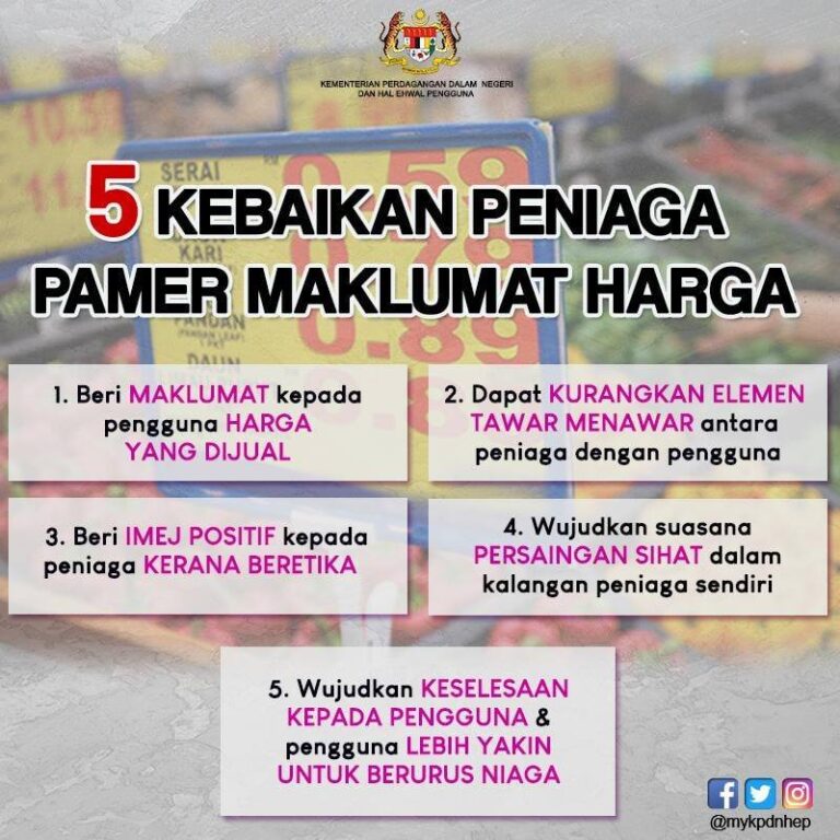 5 kebaikan pamer harga
