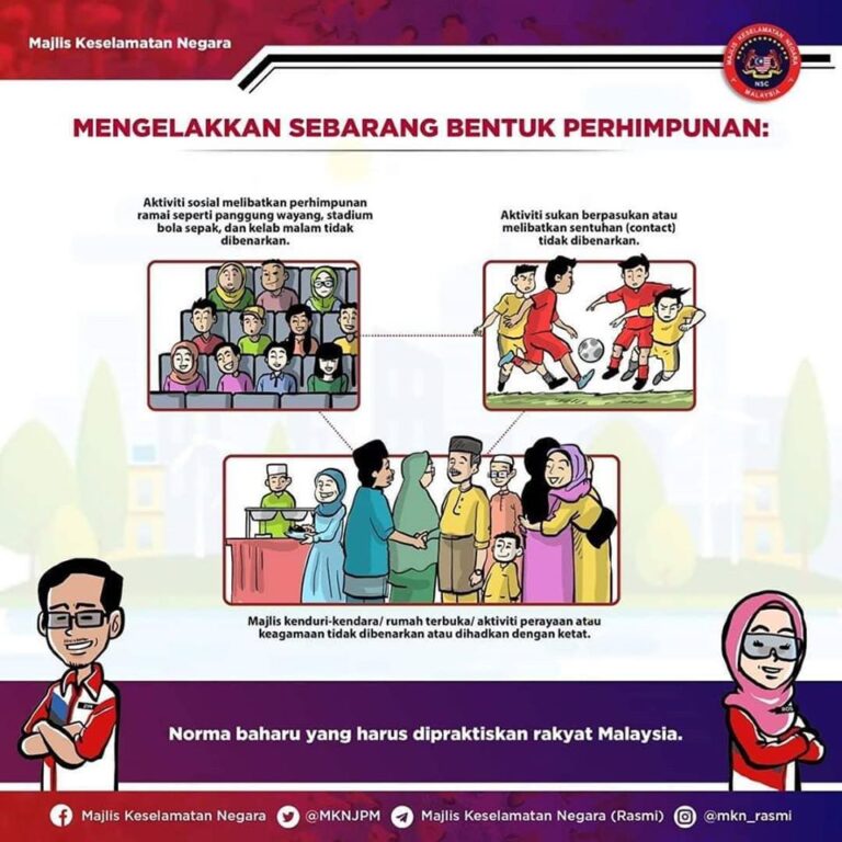 elakkan berkumpul