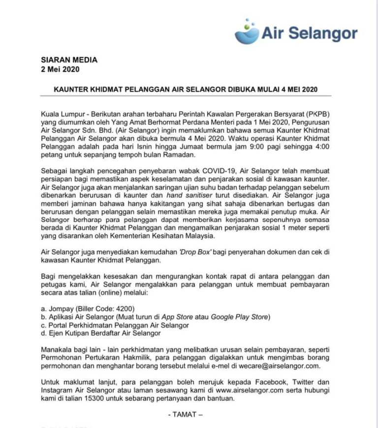 kaunter bil air