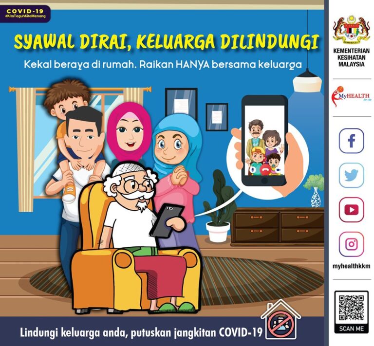 raya bersama keluarga