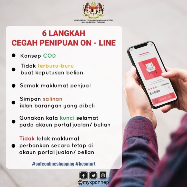 6 langkah tipu on9