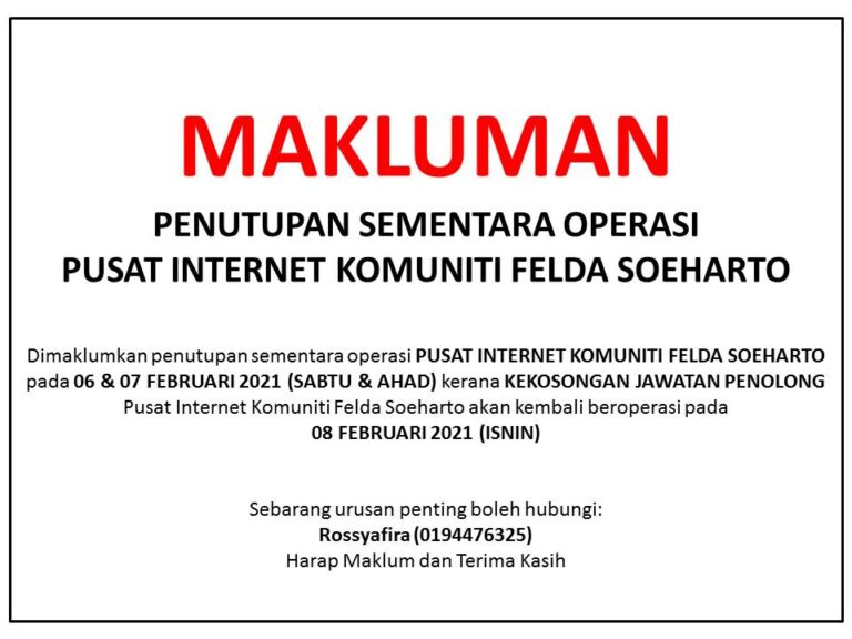 Notis makluman