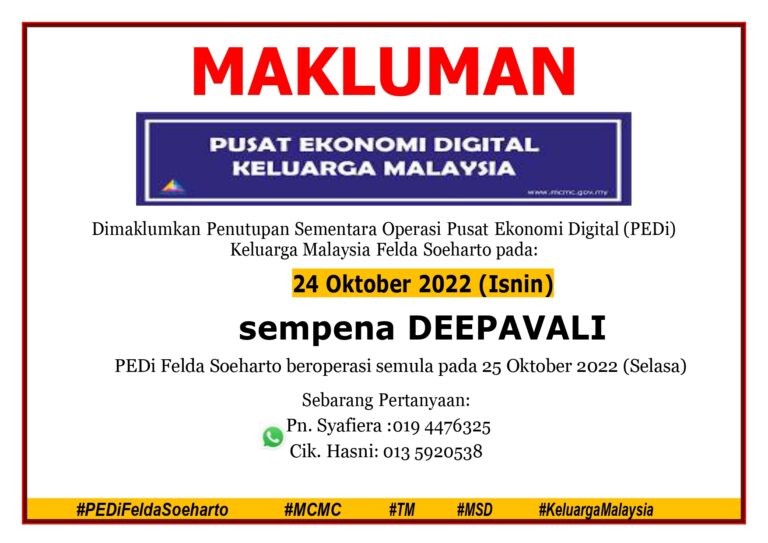 Notis tutup deepavali page 0001